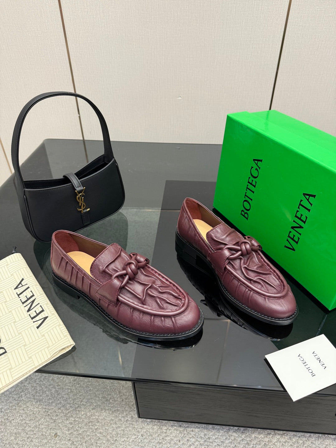 Bottega Veneta Astaire Suede Loafers