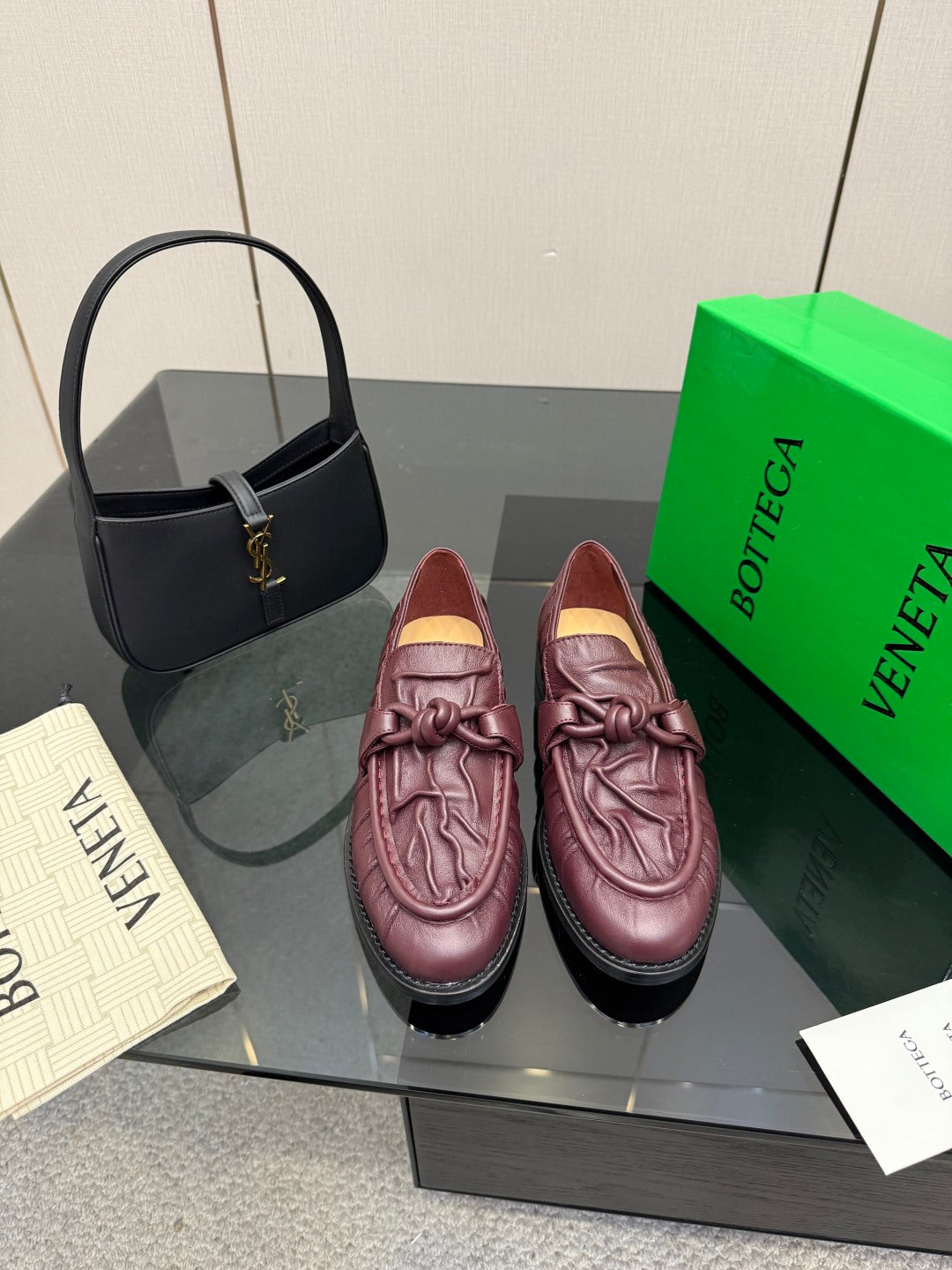Bottega Veneta Astaire Suede Loafers