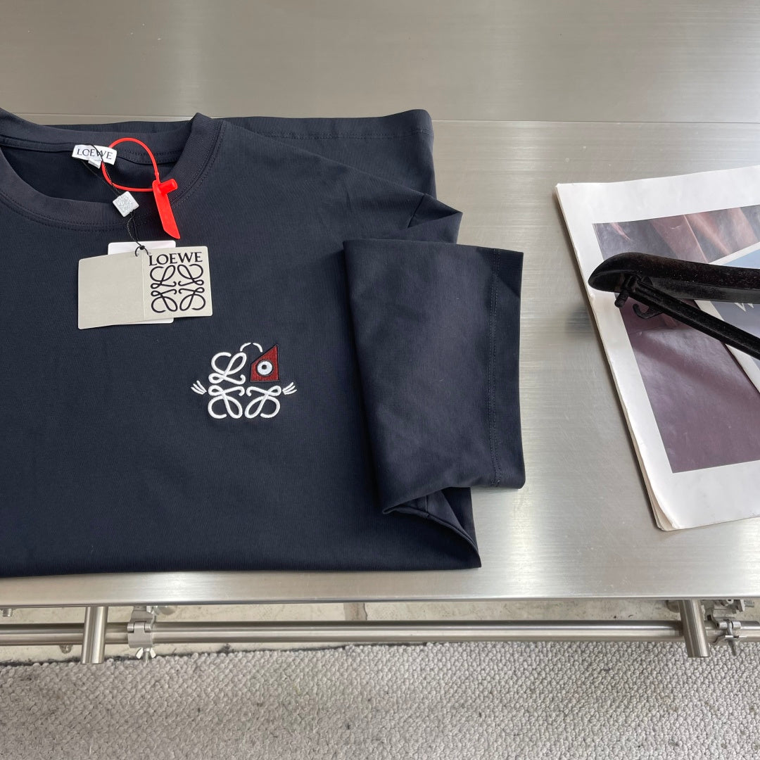 Loewe x Louis Wain Futurist Cats Embroidered T-Shirt