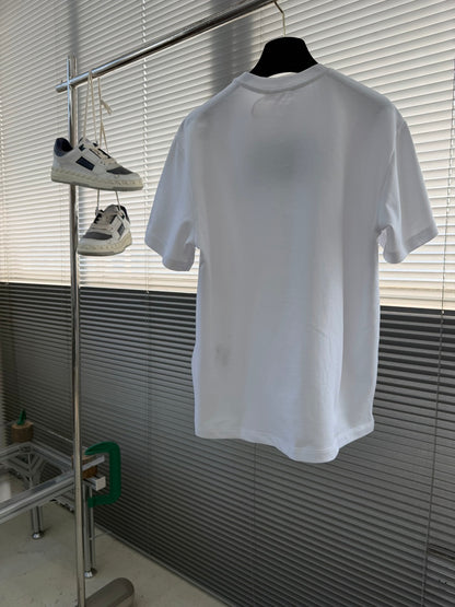 Prada Triangle Logo Short-Sleeve T-Shirt