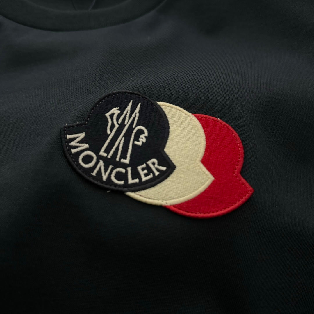 Moncler Triple Logo Short-Sleeve T-Shirt – 2026SS