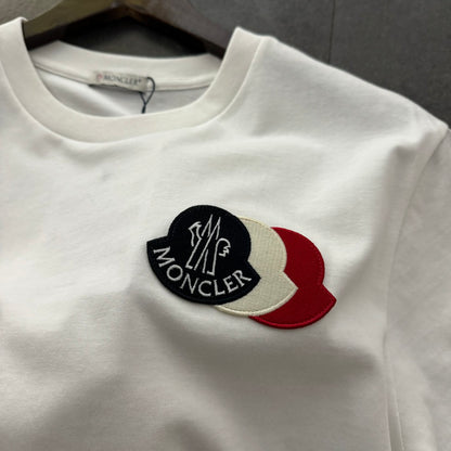 Moncler Triple Logo Short-Sleeve T-Shirt – 2026SS