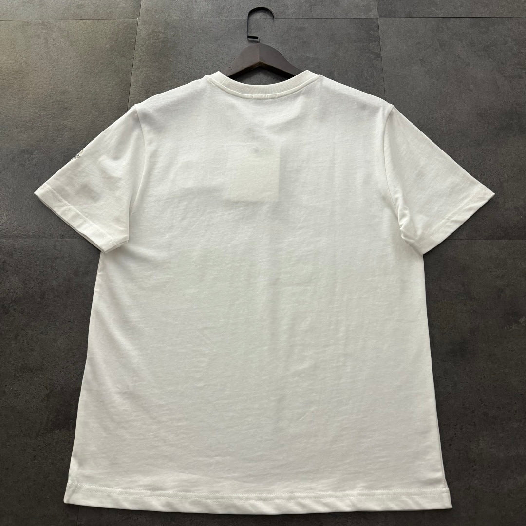 Moncler Triple Logo Short-Sleeve T-Shirt – 2026SS