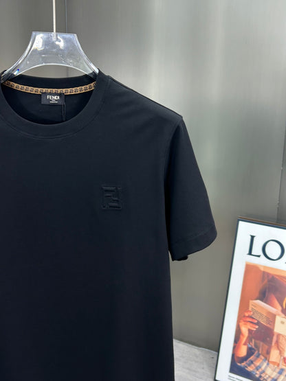 Fendi Logo and Graphic Cotton T-Shirt – 2026SS