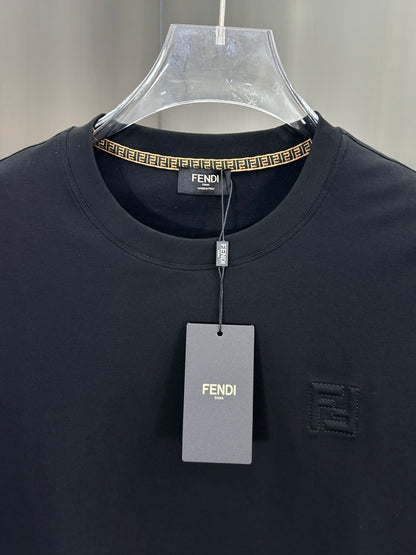Fendi Logo and Graphic Cotton T-Shirt – 2026SS