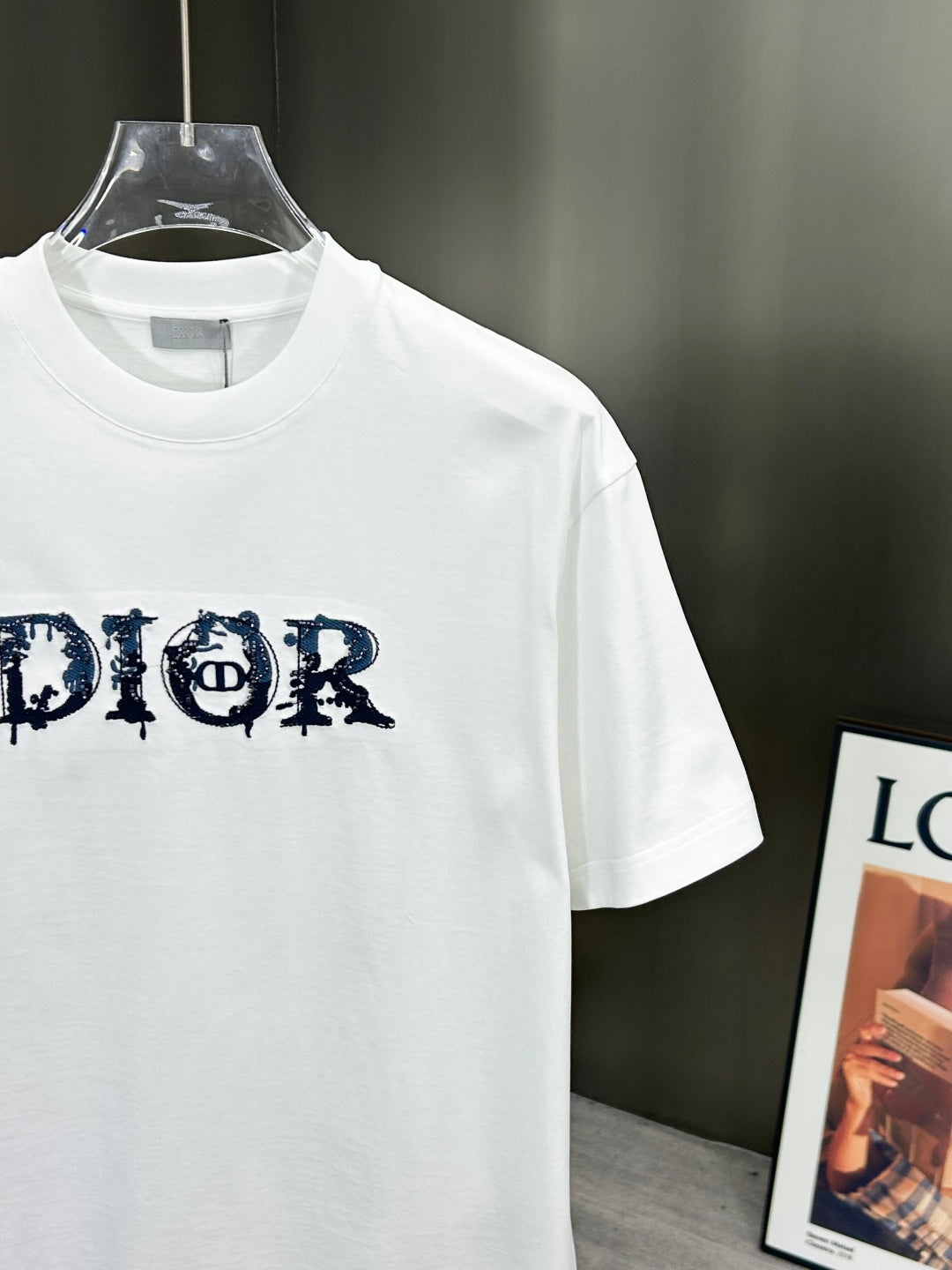 Dior 3D Logo High-Count Cotton T-Shirt – 2026SS