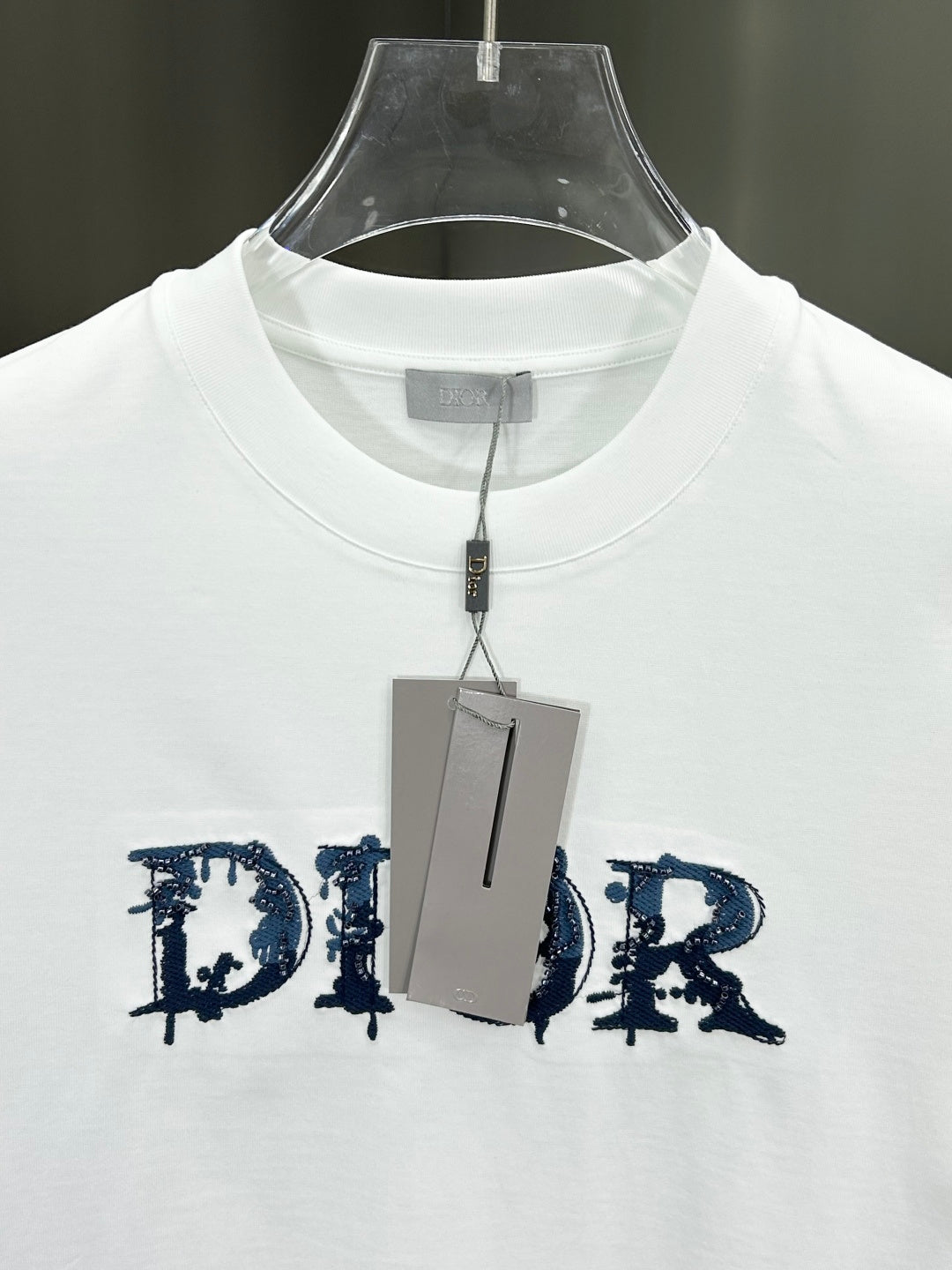 Dior 3D Logo High-Count Cotton T-Shirt – 2026SS