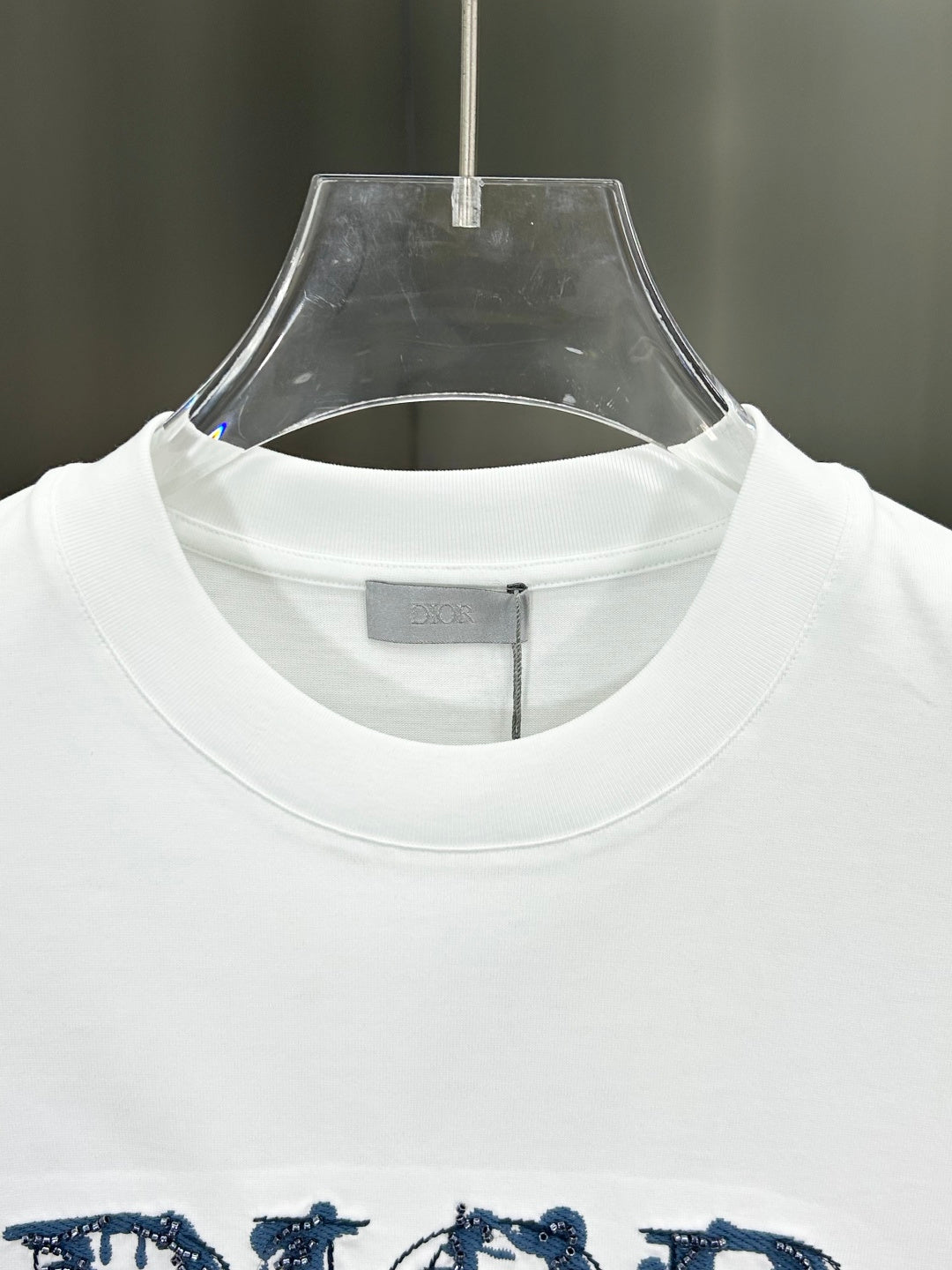 Dior 3D Logo High-Count Cotton T-Shirt – 2026SS