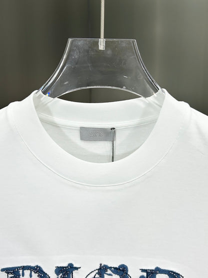 Dior 3D Logo High-Count Cotton T-Shirt – 2026SS