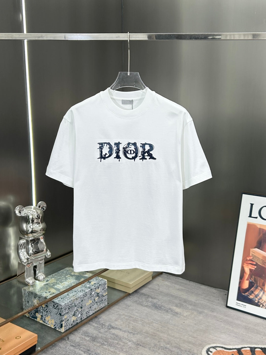 Dior 3D Logo High-Count Cotton T-Shirt – 2026SS