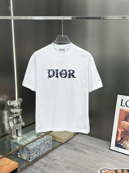 Dior 3D Logo High-Count Cotton T-Shirt – 2026SS