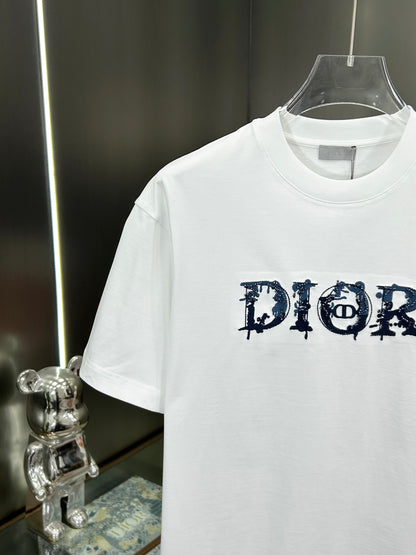 Dior 3D Logo High-Count Cotton T-Shirt – 2026SS