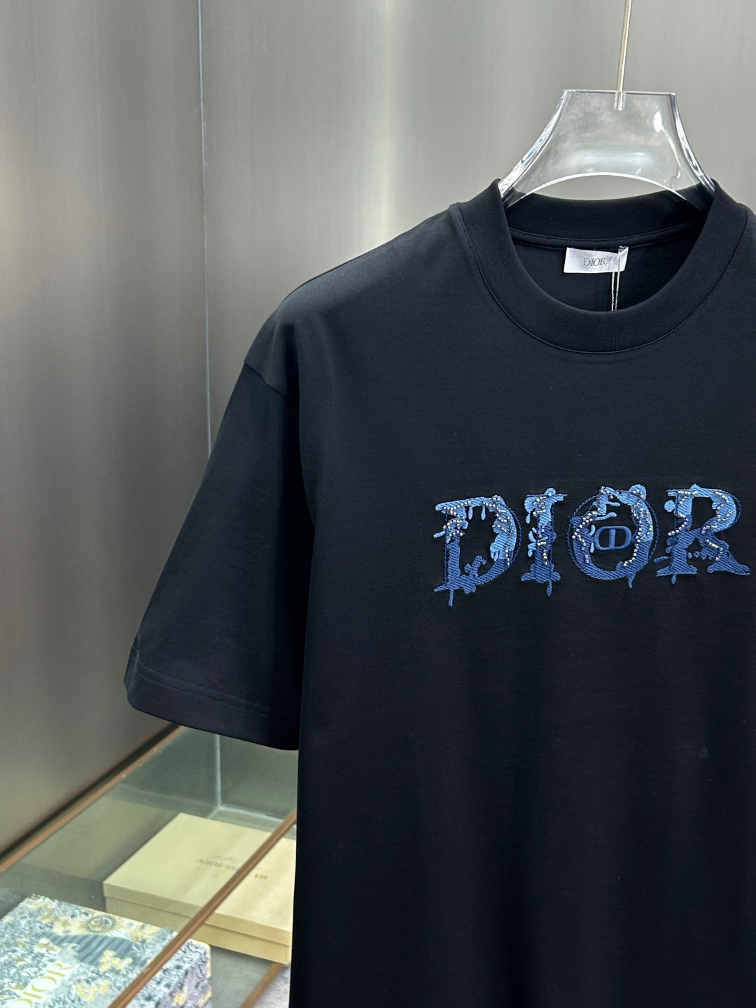 Dior 3D Logo High-Count Cotton T-Shirt – 2026SS