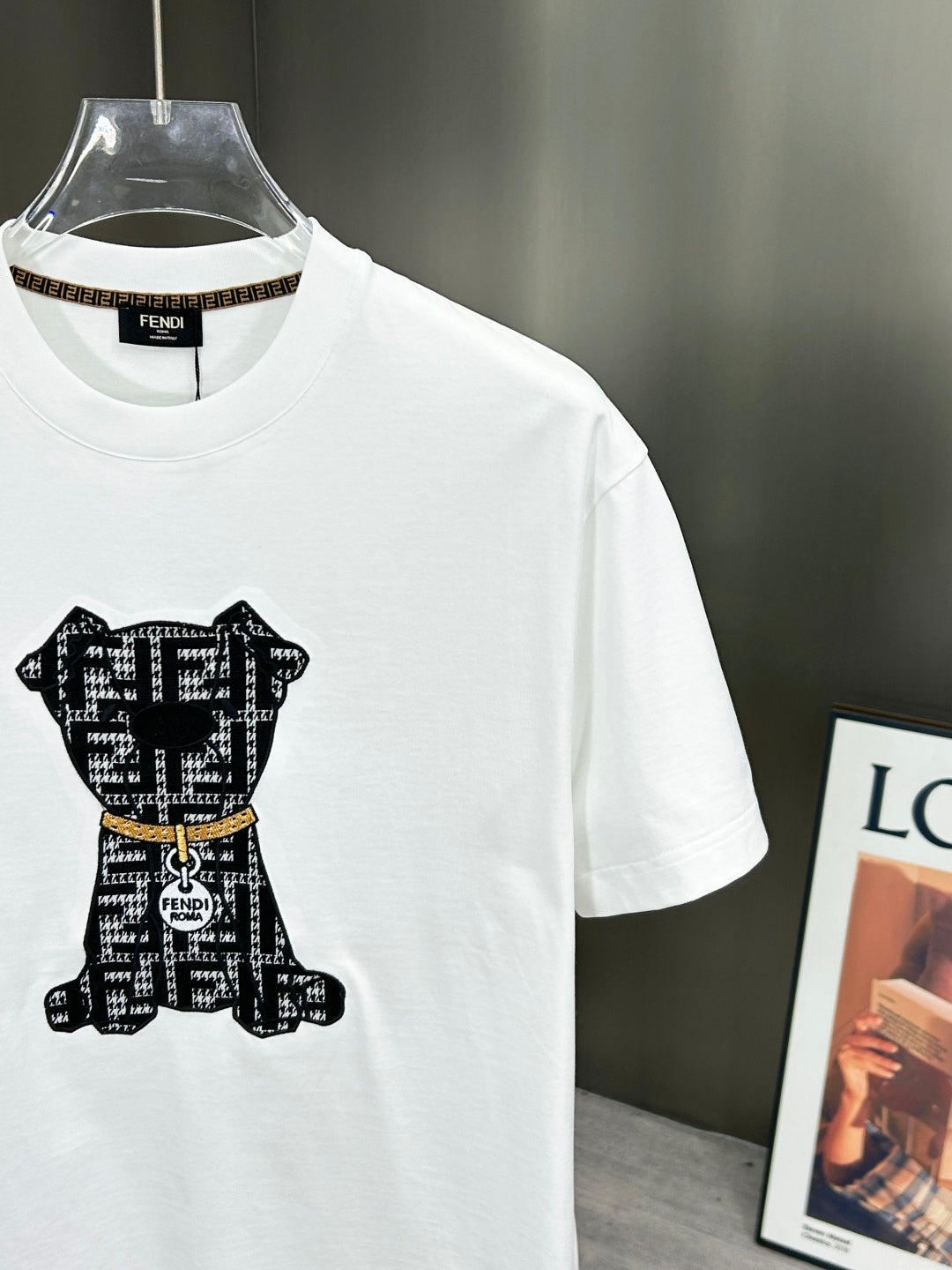 Fendi Logo and Graphic Cotton T-Shirt – 2026SS