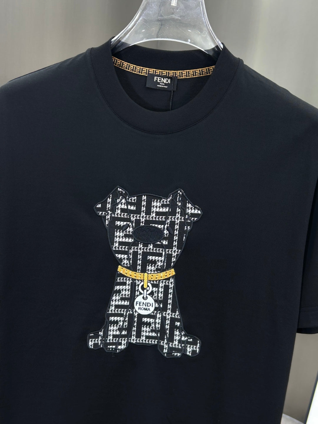 Fendi Logo and Graphic Cotton T-Shirt – 2026SS