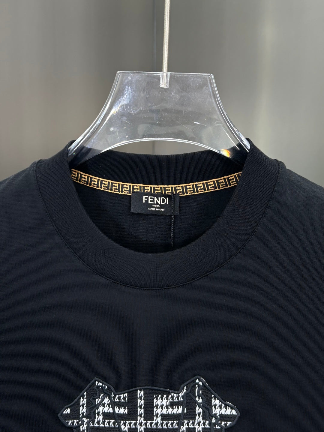 Fendi Logo and Graphic Cotton T-Shirt – 2026SS