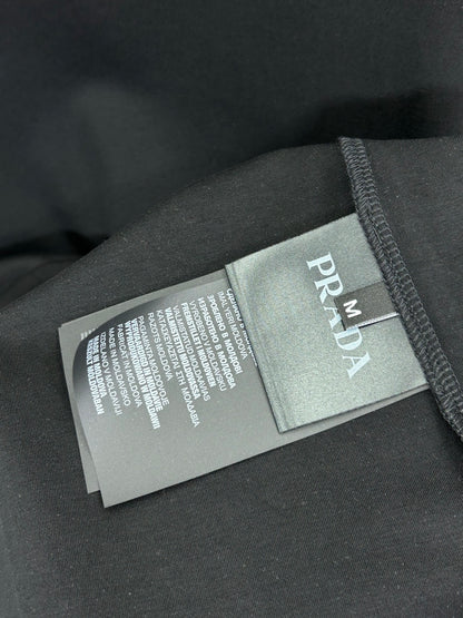 Prada 3D Logo High-Count Cotton T-Shirt – 2026SS