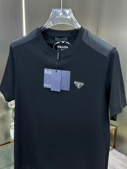 Prada 3D Logo High-Count Cotton T-Shirt – 2026SS