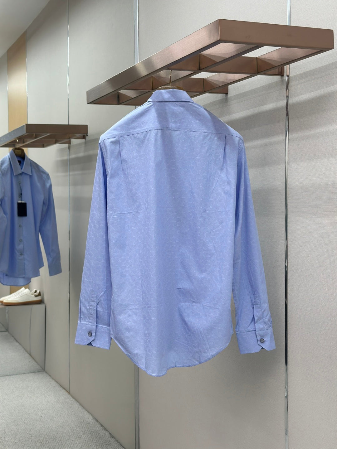 Louis Vuitton Jacquard Long-Sleeve Shirt