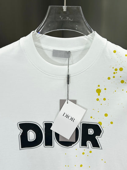 Dior 3D Logo High-Count Cotton T-Shirt – 2026SS