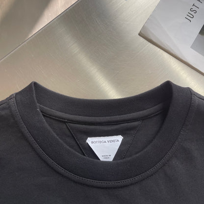 Bottega Veneta Woven Leather Pocket T-Shirt