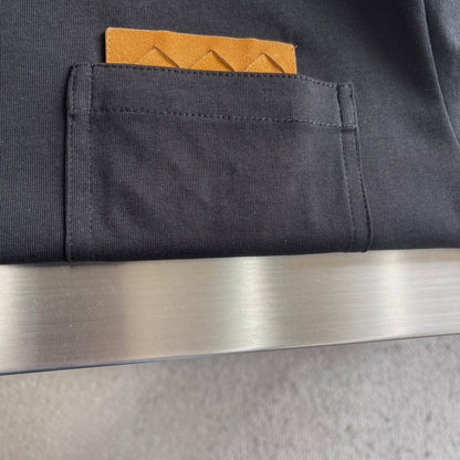 Bottega Veneta Woven Leather Pocket T-Shirt