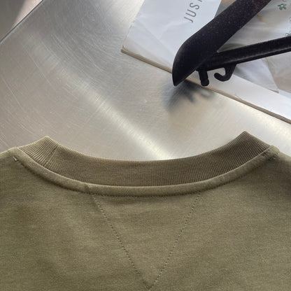 Bottega Veneta Woven Leather Pocket T-Shirt