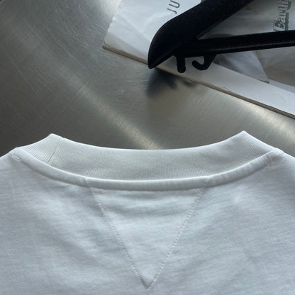 Bottega Veneta Woven Leather Pocket T-Shirt