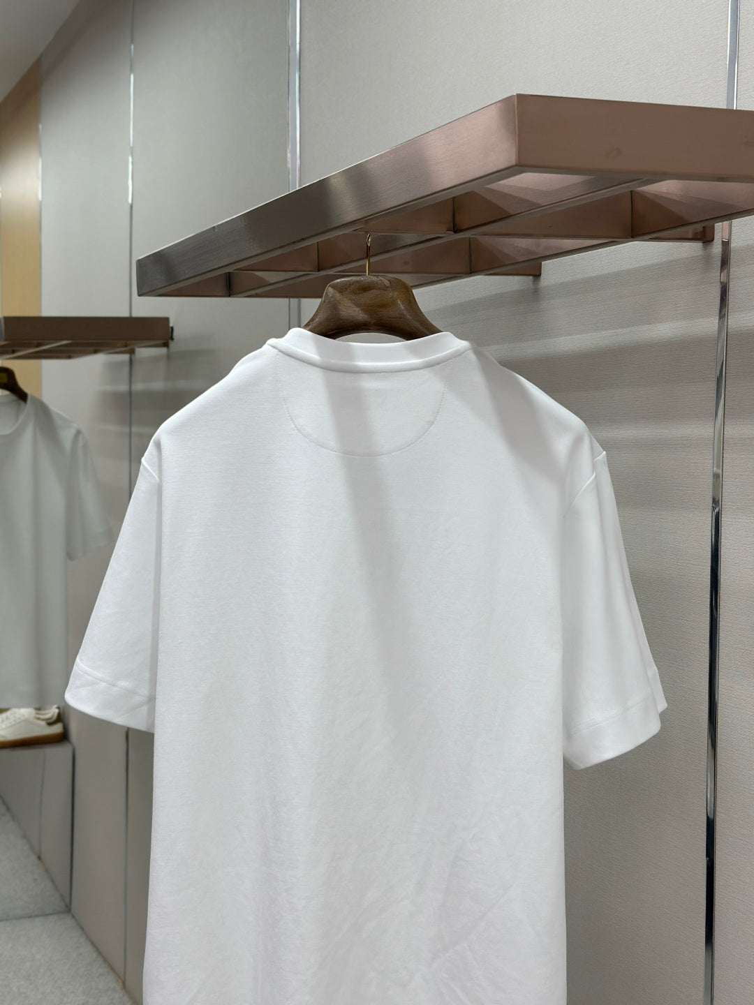 Fendi Roma Logo Zip Pocket T-Shirt