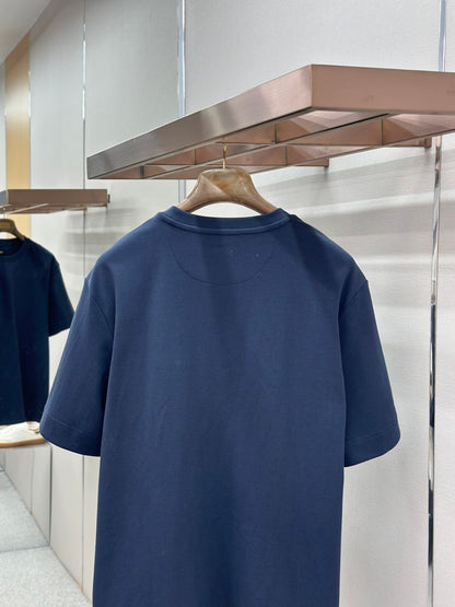 Fendi Roma Logo Zip Pocket T-Shirt