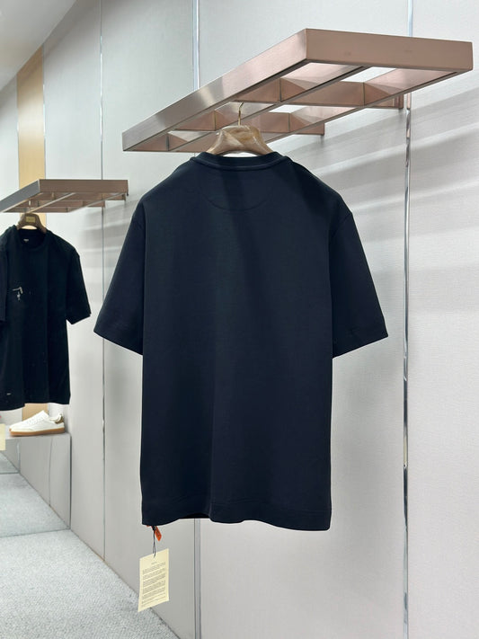 Fendi Roma Logo Zip Pocket T-Shirt