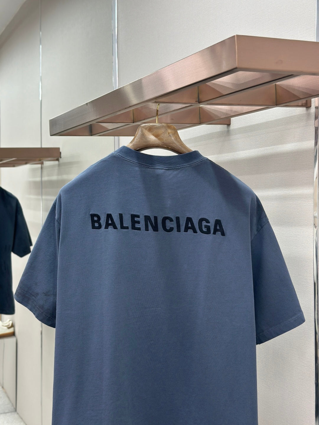 Balenciaga Graphic Faded Embroidered T-Shirt – 26SS