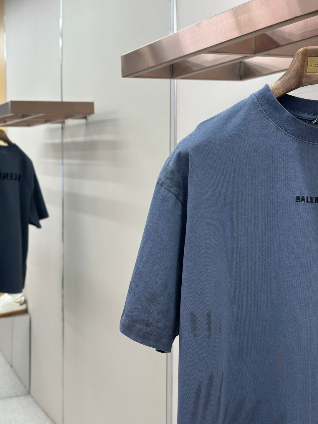 Balenciaga Graphic Faded Embroidered T-Shirt – 26SS