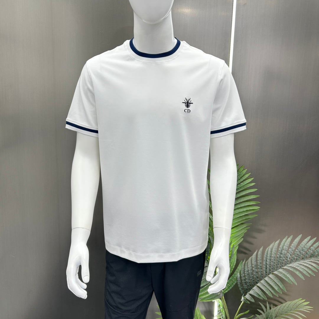 Dior 3D Logo High-Count Cotton T-Shirt – 2026SS