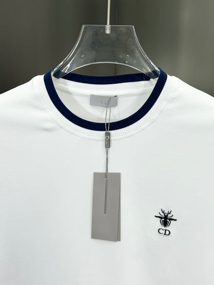 Dior 3D Logo High-Count Cotton T-Shirt – 2026SS
