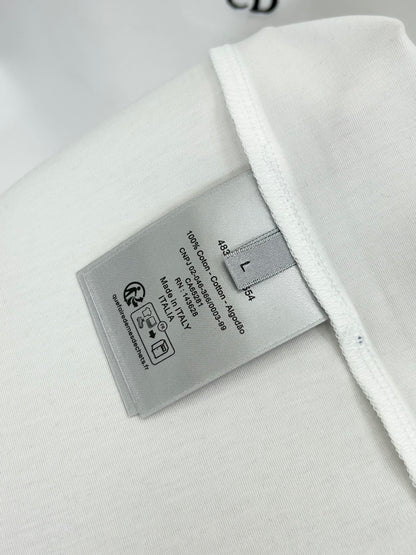 Dior 3D Logo High-Count Cotton T-Shirt – 2026SS