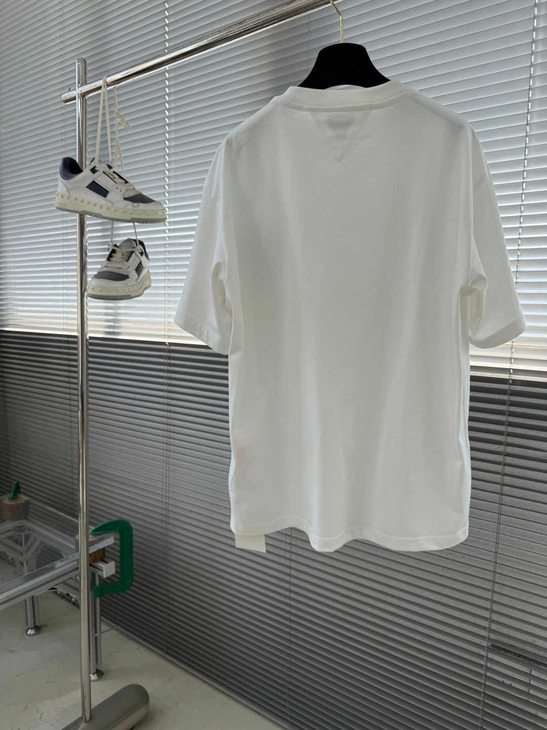 Bottega Veneta Woven Leather Pocket T-Shirt