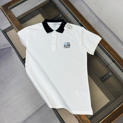Loewe Business Casual Short-Sleeved Polo Shirt – 2026SS