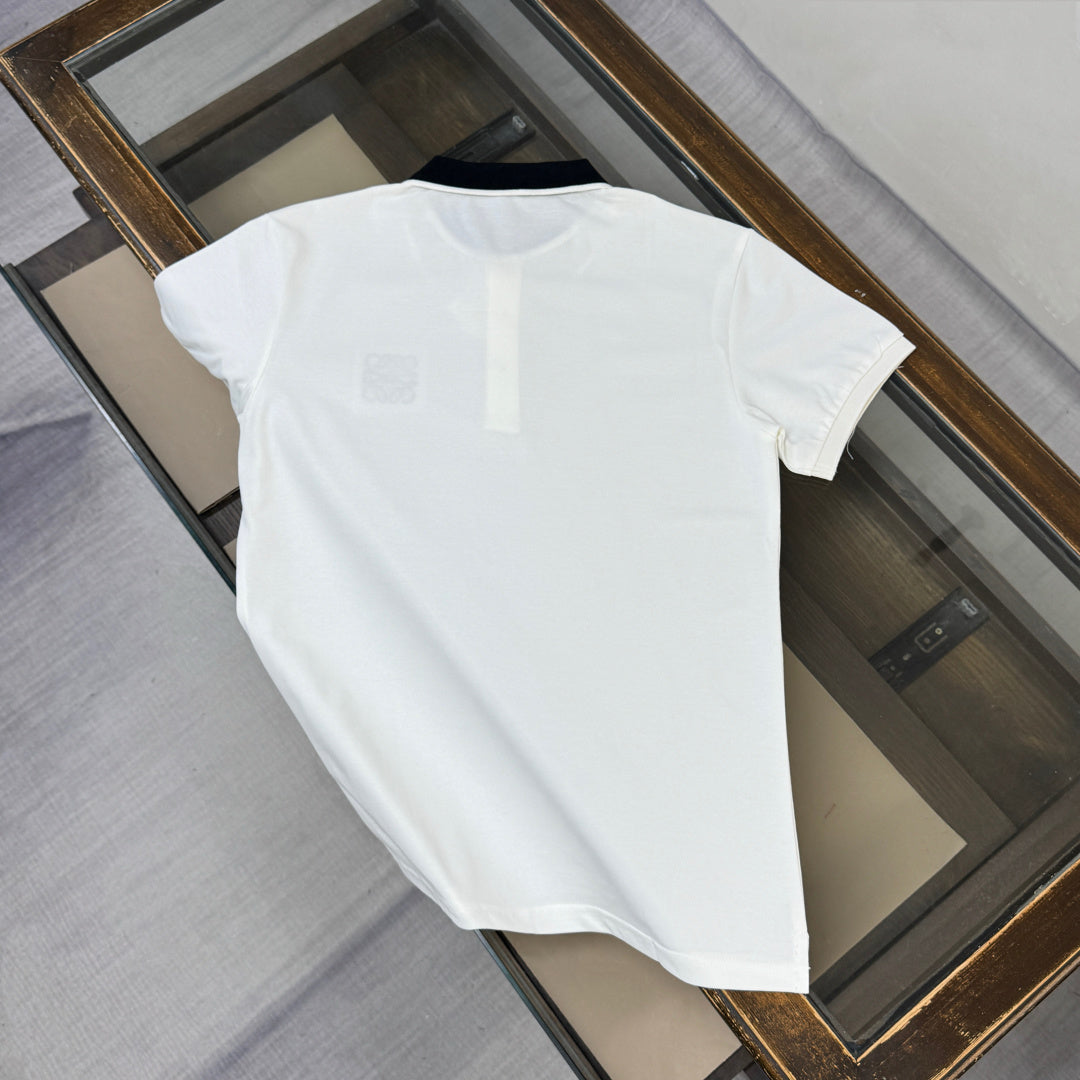 Loewe Business Casual Short-Sleeved Polo Shirt – 2026SS