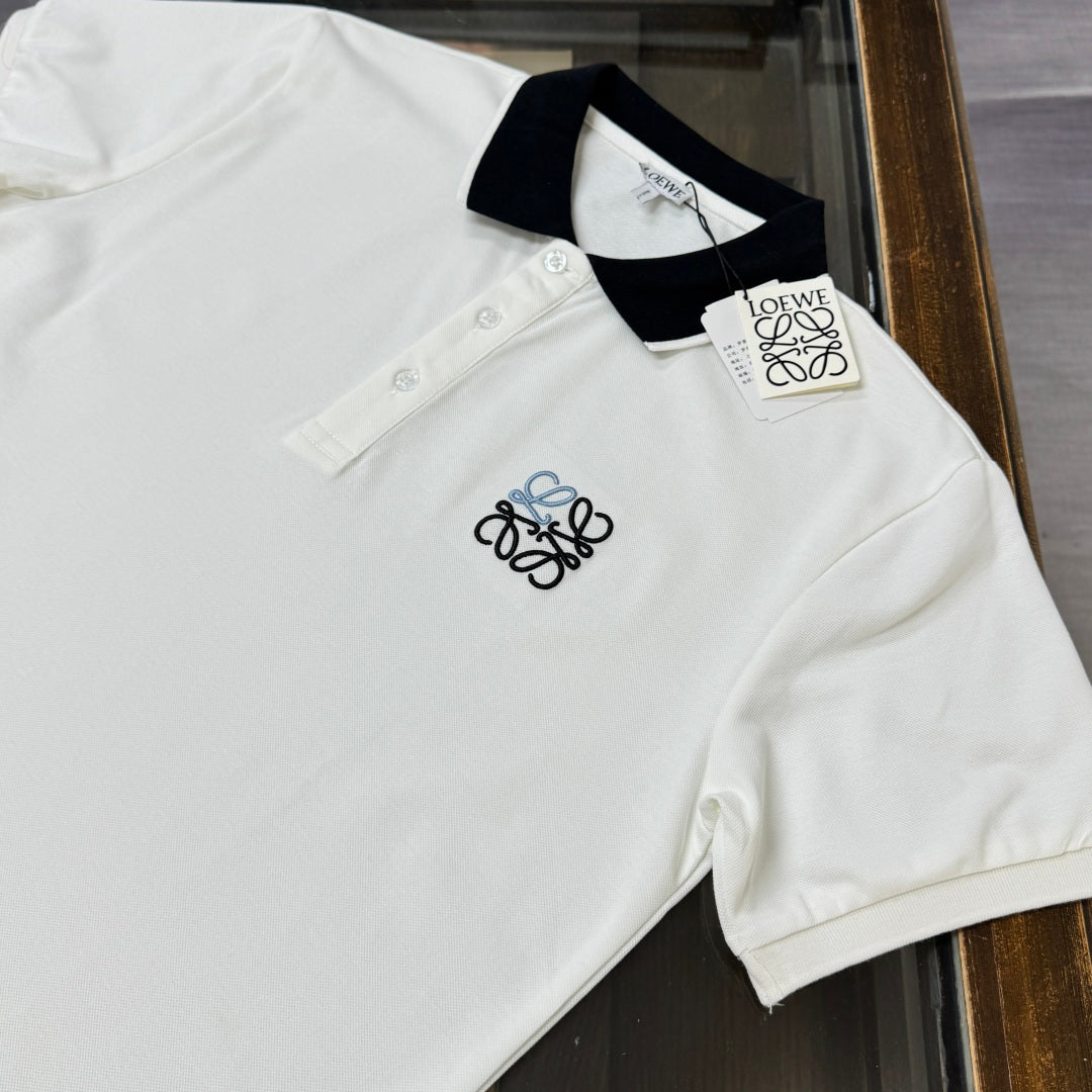 Loewe Business Casual Short-Sleeved Polo Shirt – 2026SS