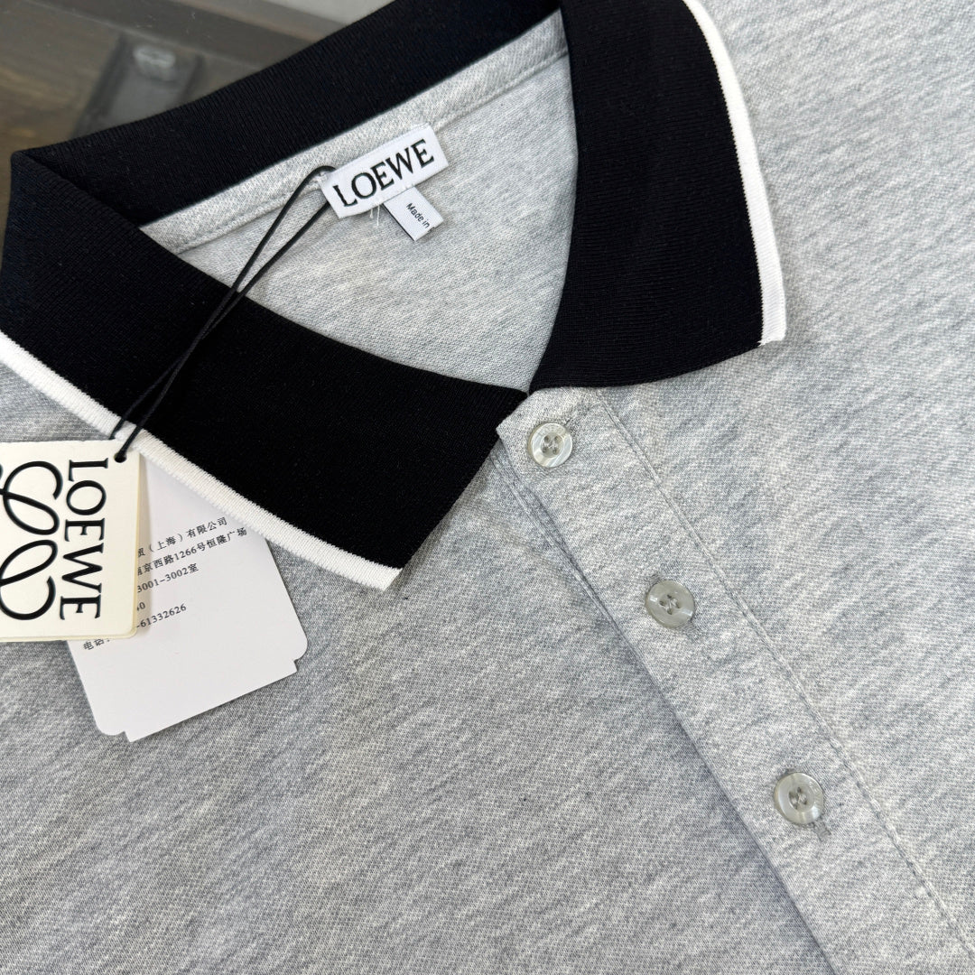 Loewe Business Casual Short-Sleeved Polo Shirt – 2026SS