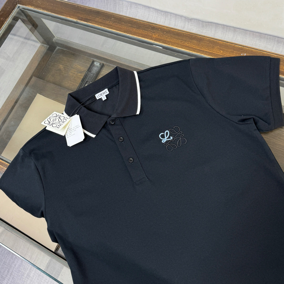 Loewe Business Casual Short-Sleeved Polo Shirt – 2026SS