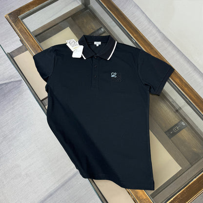 Loewe Business Casual Short-Sleeved Polo Shirt – 2026SS