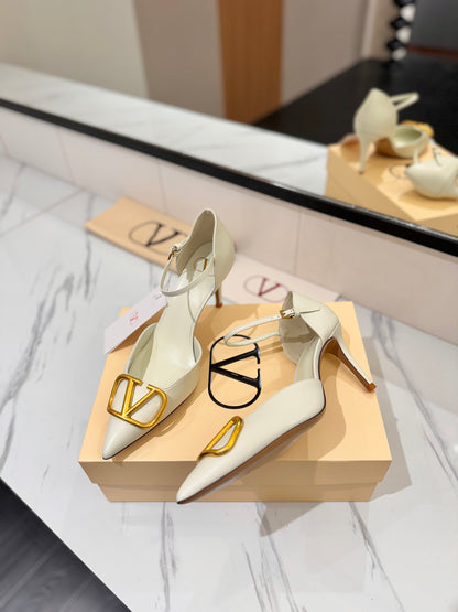Valentino Garavani VLogo Signature Slingback Sandals