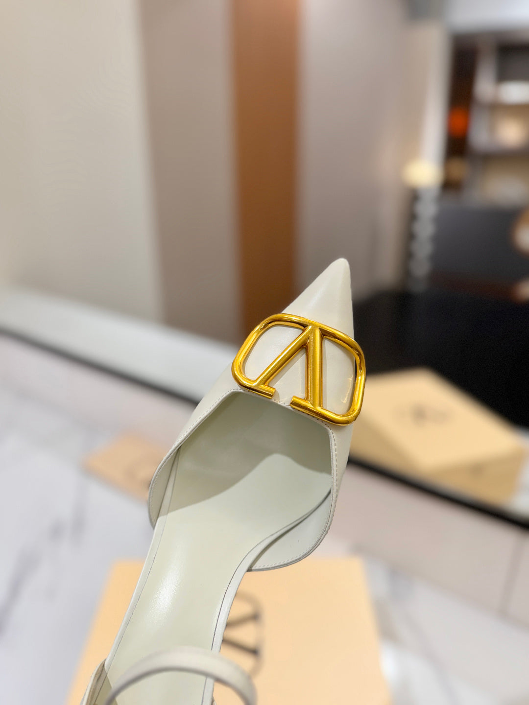 Valentino Garavani VLogo Signature Slingback Sandals