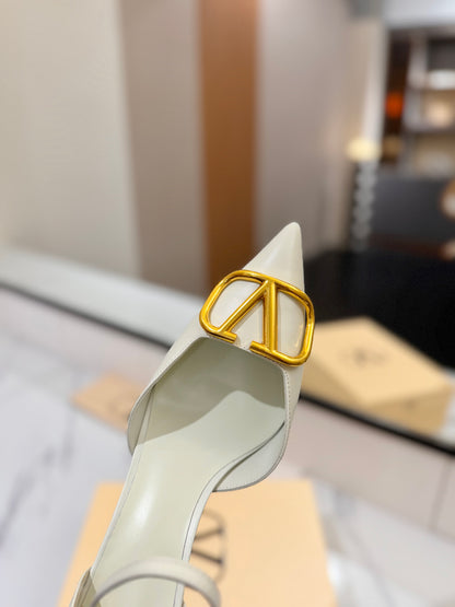 Valentino Garavani VLogo Signature Slingback Sandals