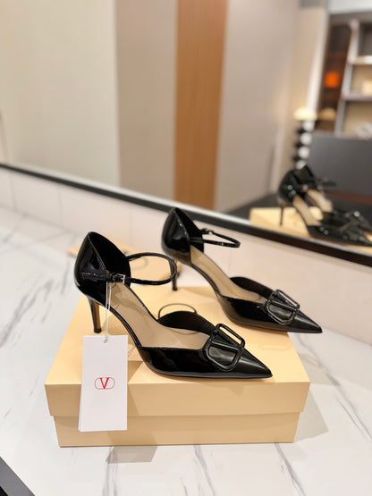 Valentino Garavani VLogo Signature Slingback Sandals