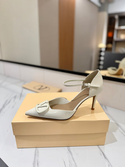 Valentino Garavani VLogo Signature Slingback Sandals
