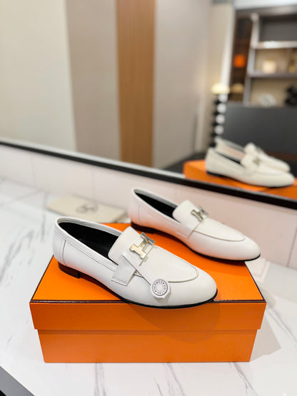 Hermès Classic Women's Leather Loafers