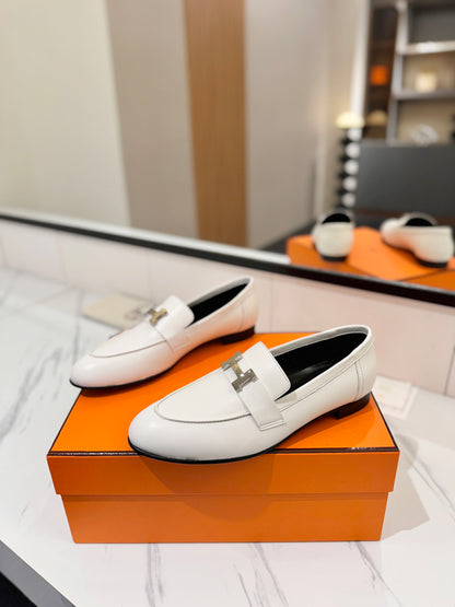 Hermès Classic Women's Leather Loafers